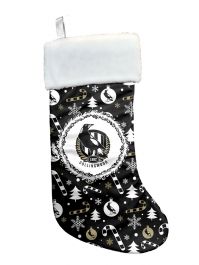 Collingwood Magpies AFL Christmas Stocking - One Little Footy Fan