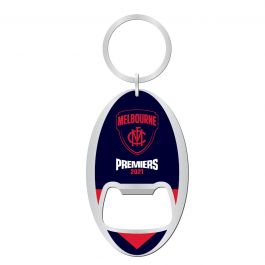 Melbourne Demons AFL Premiers 2021 Opener Keyring - One Little Footy Fan