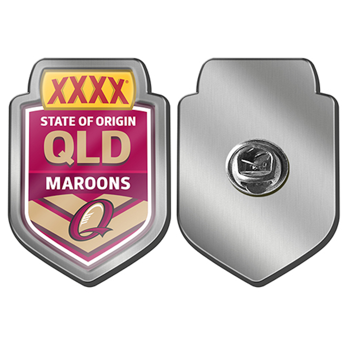 Queensland State of Origin NRL Team Logo Lapel Pin Metal ...